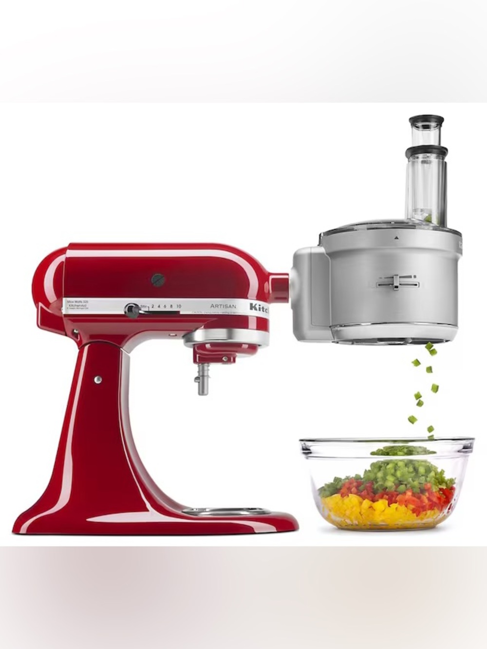 KitchenAid Food Processor Attachment with disc set and cook book model :KSM2FPA